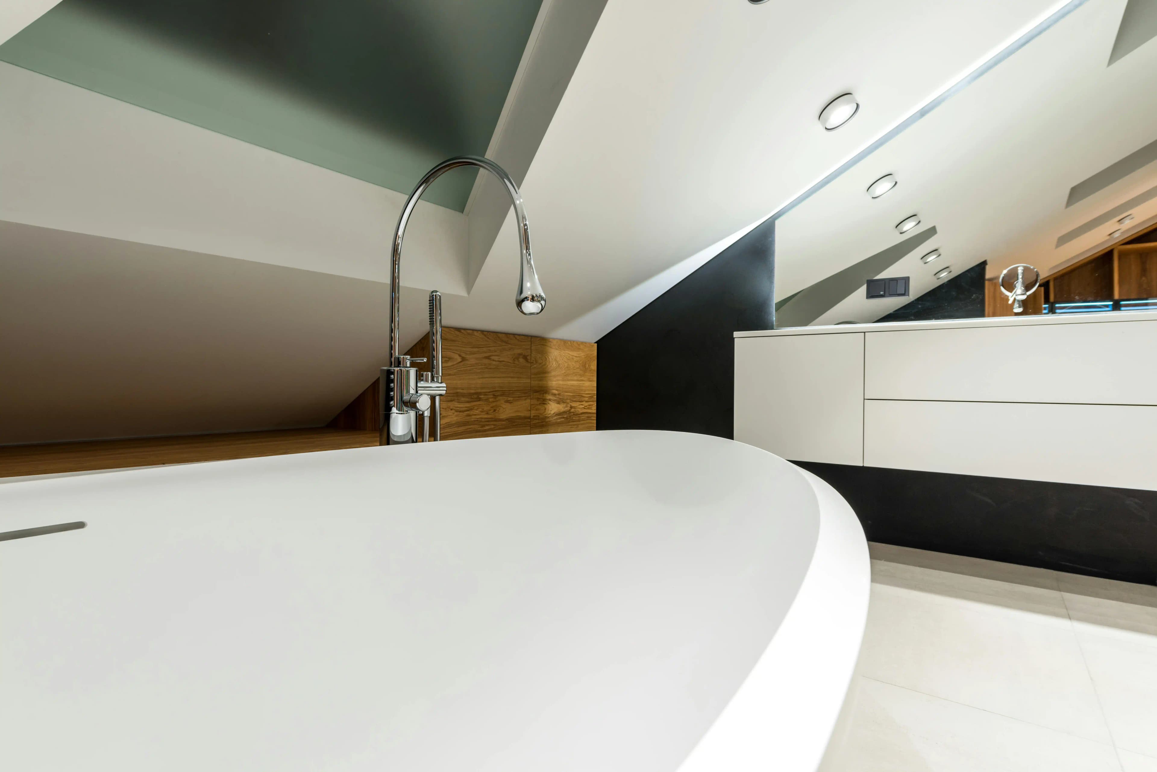 Badkamer op zolder