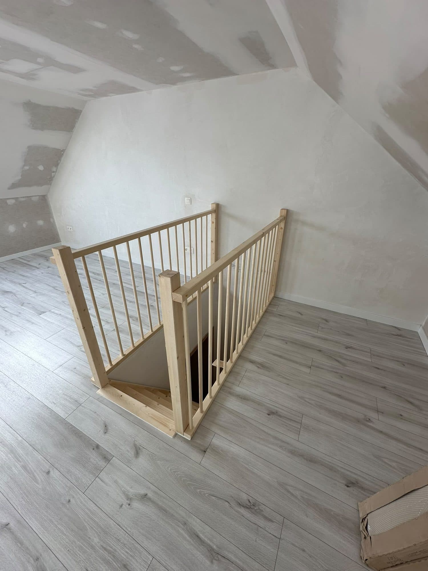 Balustrade rond de trap in Geraardsbergen