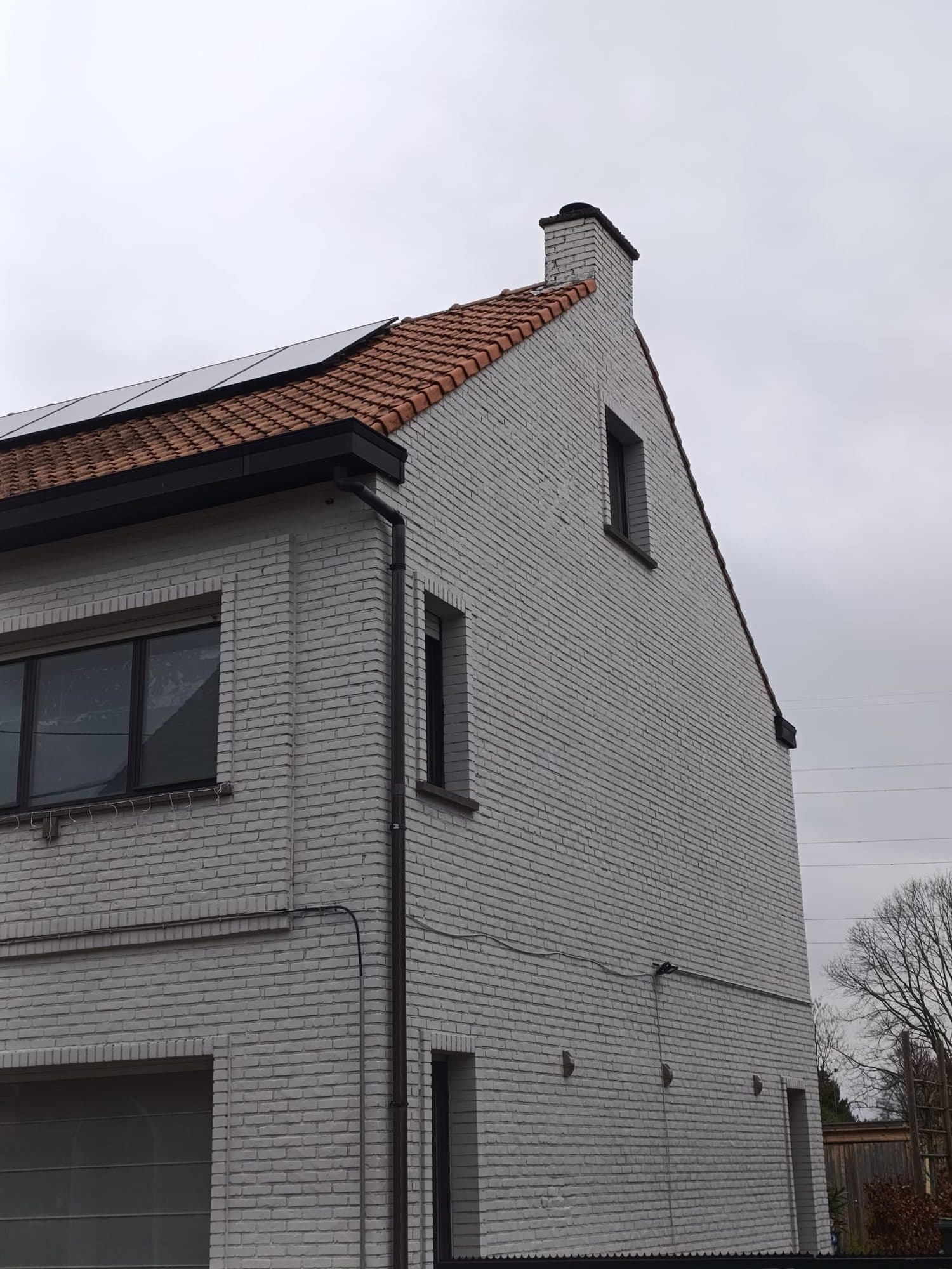 Dakrenovatie Londerzeel voor de werken