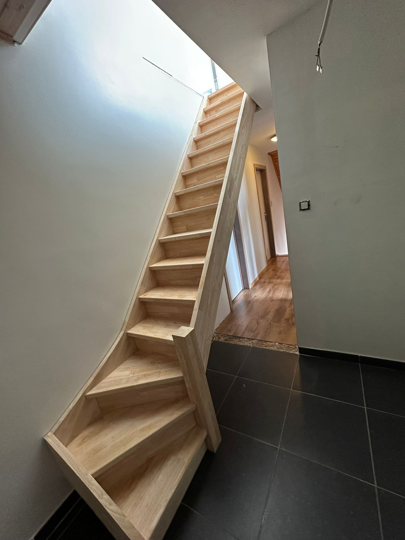 Vaste trap plaatsen