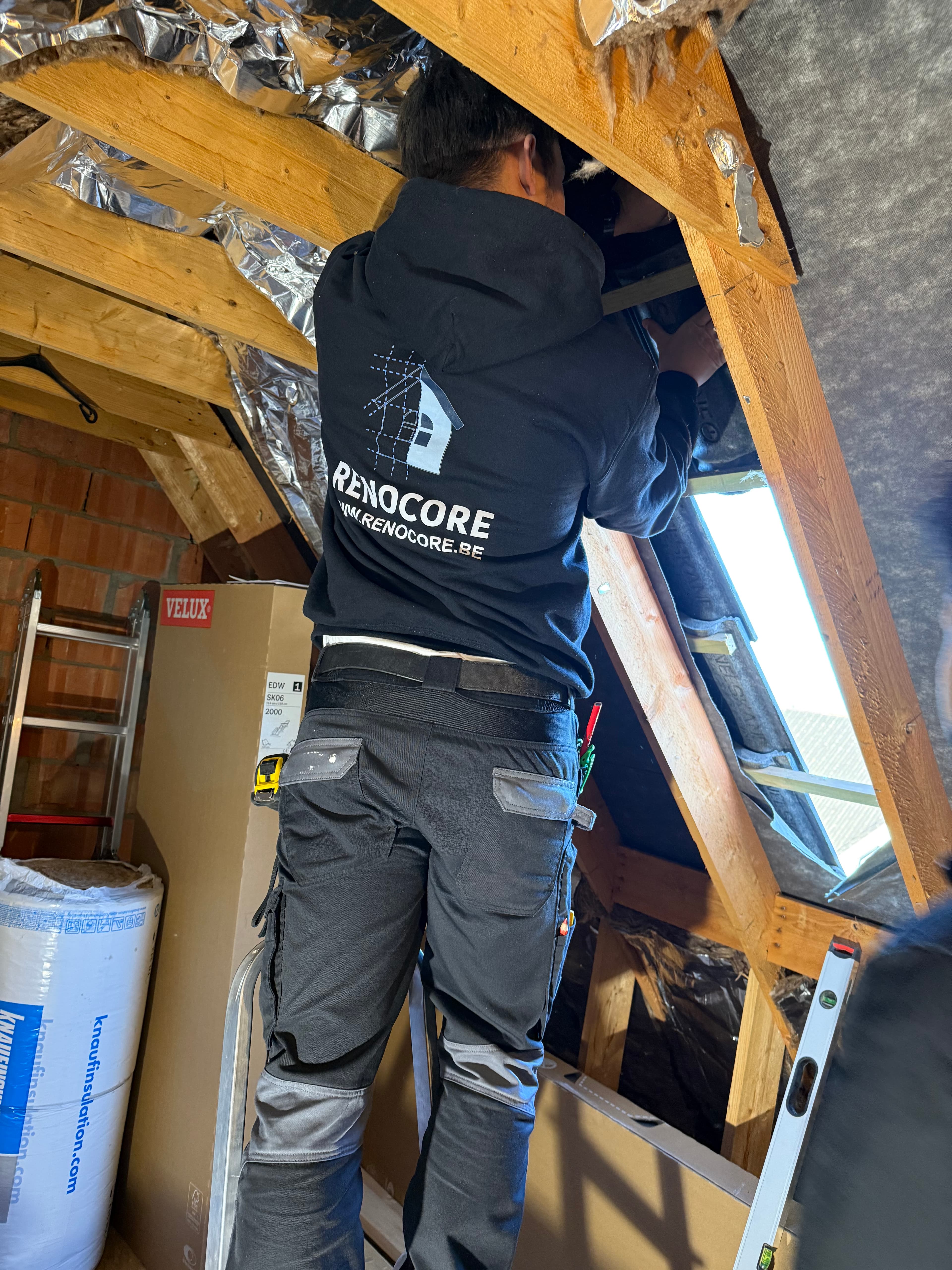 Renocore team op de werf